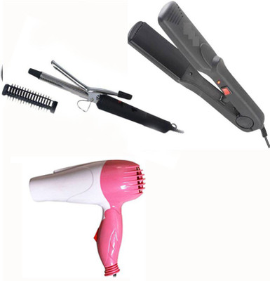 3P Kart NHC-1202 Personal Care Appliance Combo(Hair Straightener, Hair Dryer)