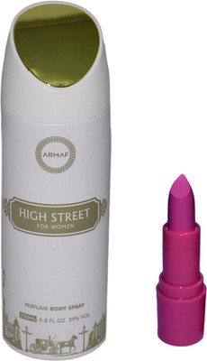 

Bigwig Armaf High Street Deodorant Bodyspray For Woman - 200 Ml (Imported)(Set of 2)