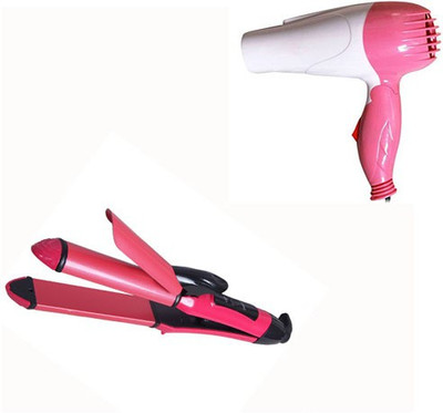 

3P Kart 1912 Personal Care Appliance Combo(Hair Straightener, Hair Dryer)
