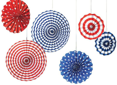 

JAMBOREE Multicolor PAPER FAN DECORATION - 6 g