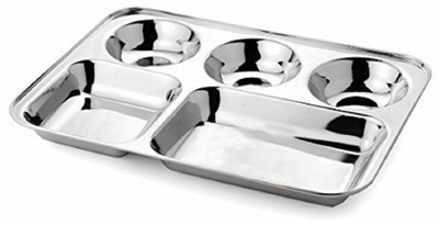 

Honey Compartment Plates Dinner Set(Stainless Steel)