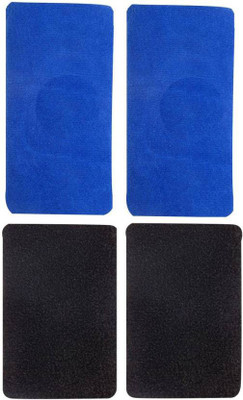 

R-Lon Wrist Combination Fitness Band(Blue, Black, Pack of 4), Black;blue