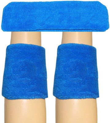 

R-Lon Wrist and Head Combination Fitness Band(Blue, Pack of 3)