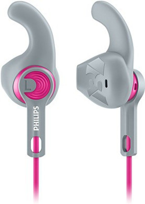 

Philips SHQ1300PK/00 Wired Headset with Mic(Pink and Grey, In the Ear)