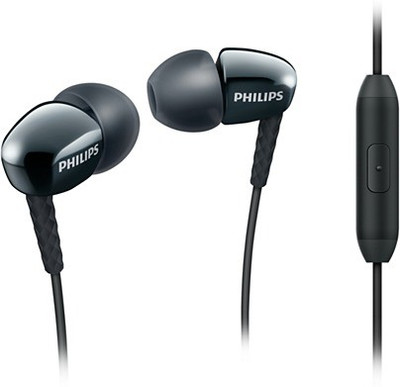 

Philips SHE3905BK/00 Wired Headset with Mic(Black, In the Ear)