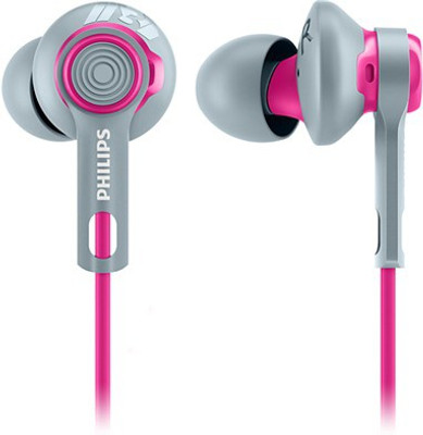

Philips SHQ2300PK/00 Wired Headset with Mic(Pink and Grey, In the Ear)