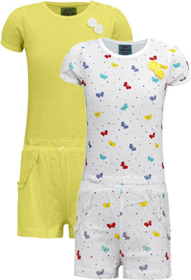 

Kothari Girls Casual Bodysuit Bodysuit(Multicolor