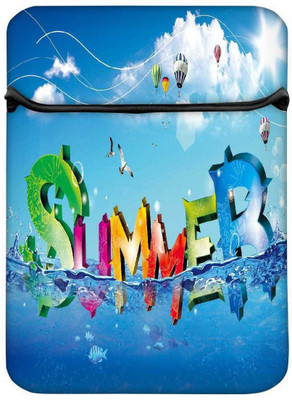 

Snoogg 10 inch Sleeve/Slip Case(Multicolor)