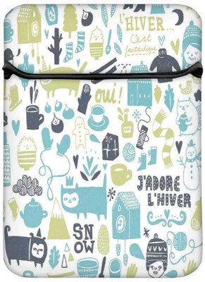 

Snoogg 13 inch Sleeve/Slip Case(Multicolor)