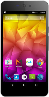 

Micromax Canvas Selfie Lens Q345 Dual Sim (Moon dust grey, 8 GB)(1 GB RAM)