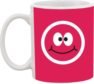 

Ashvah Mug678 Ceramic Mug(350 ml), Multicolor