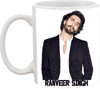

Ashvah Ranveer Singh 725 Ceramic Mug(350 ml), Multicolor