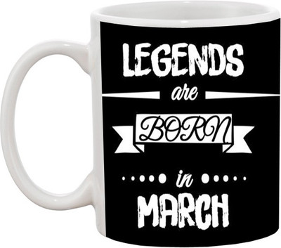 

Ashvah Mug781 Ceramic Mug(350 ml), Multicolor