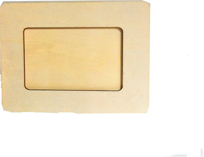 

craftsneed Wood Photo Frame(Beige, 1 Photos)