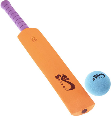 

SafSof Cricket Bat and Ball 24 inch CKS-24(Multicolor)