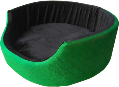 

Poofy's Pet Island RGB4 XL Pet Bed(Green, Black)