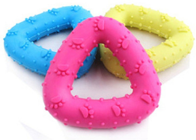 

SRI High Quality Natural Rubber Colorful Toy With Ball Toy For Puppy - Small Rubber Rubber Toy For Dog