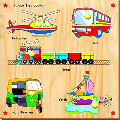 

Kinder Creative JUNIOR VEHICLES WITH KNOBS(1 Pieces)