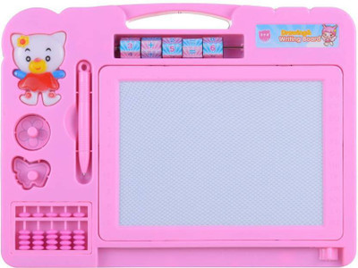 

Flying Toyszer Two in One Slate ( Magic Slate + Black chalk Board)(Pink)