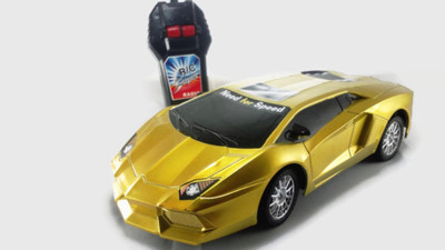 

ESIRKAR Remote control Road master car(Golden)
