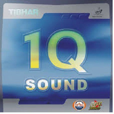Tibhar 1 Q SOUND 11.3 mm Table Tennis Rubber(Black)