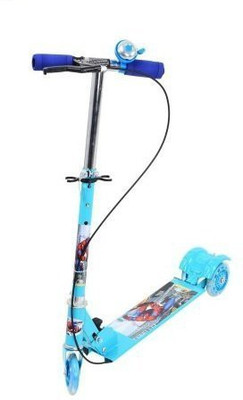

Tabu 3 wheel Tricycle for Indoor & Outdoor Fun Manual Scooter(Blue)