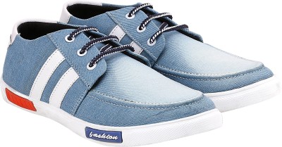 

Kzaara Canvas Shoes For Men(Blue, White