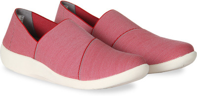 

Clarks Sillian Firn Red Canvas Shoes For Women(Red, White