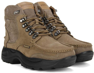 

Woodland Leather Boots For Men(Brown, Dirty brown