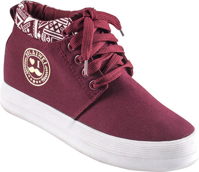 

Go India Store Sneakers For Women(Maroon