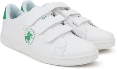 

Santa Monica Sneakers For Men(White, White/green