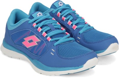 

Lotto SPRING W Running Shoes For Women(Blue, S blue/fuxia