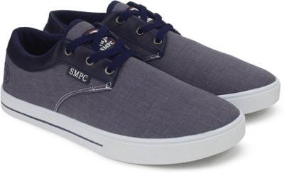 Santa Monica Canvas Shoe For Men(Blue, Dark navy
