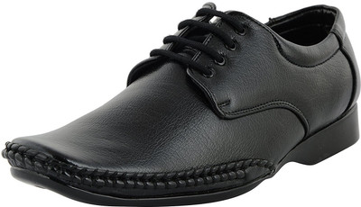 

LeatherKraft Lace Up For Men(Black