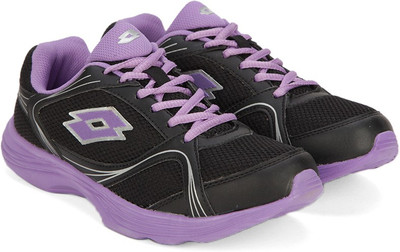 

Lotto RUNLITE W Running Shoes For Women(Black, Purple