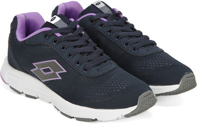 

Lotto Literun W Running Shoes For Women(Navy, Purple