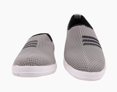 

BJOS Stylish, Casuals, Outdoor, Sneakers, Loafers, Walking Shoes, Running Shoes, Training & Gym Shoes Loafers For Men(Silver, Black