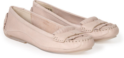 

Clarks Natala Pearl Nude Nubuck Boat Shoes For Women(Beige