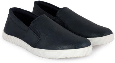 

Footfad Slip On Sneakers For Men(Blue