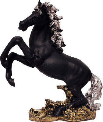 

Art N Hub Fengshui Victory Horse / Pet Animal Statue Home Decor Gift item(H-29 CM) Decorative Showpiece - 29 cm(Earthenware, Silver)