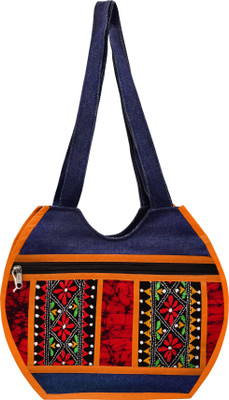 

tap fashion Women Casual Blue Denim Shoulder Bag