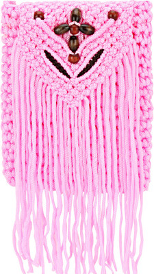 

Ananya Women Casual Pink Nylon Sling Bag