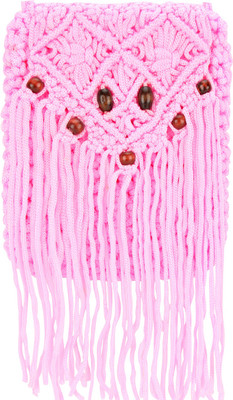 

Ananya Women Casual Pink Nylon Sling Bag