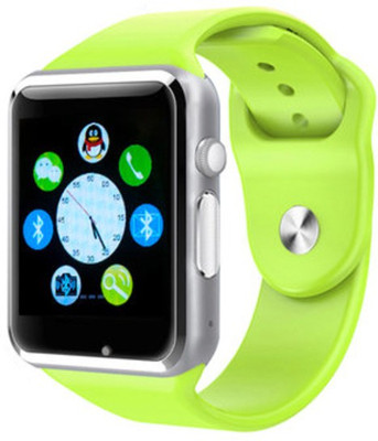 

LIFE LIKE A1 Bluetooth with sim & Tf card slot GREEN Smartwatch(Green Strap L)