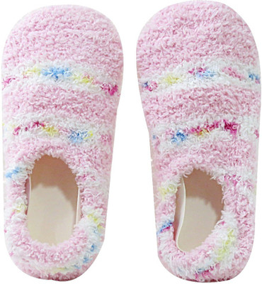 

Neska Moda Towel Baby Boys & Baby Girls Striped Peds/Footie/No-Show, Pink;white