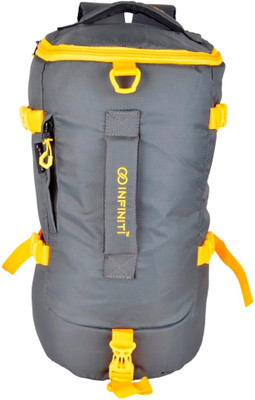 

INFINITI 15 Liters Grey Multi Utility Sports Duffle(Grey, Kit Bag