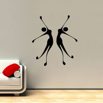 

DecorWall  Self Adhesive Sticker(Pack of 1, Black