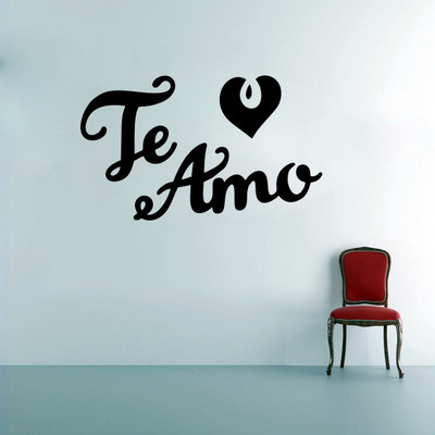 

DecorWall  Self Adhesive Sticker(Pack of 1, Black