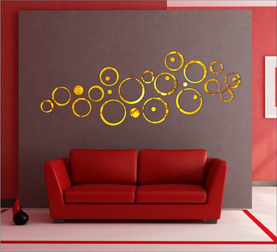 

RadhaKripa  3D Acrylic Sticker(Pack of 1, Mullti color