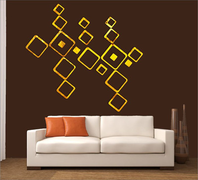 

RadhaKripa  3D Acrylic Sticker(Pack of 1, Mullti color